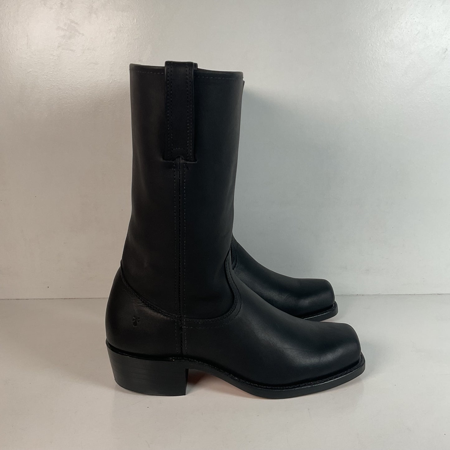 Frye Men’s Black Oiled Cavalry Boots 9.5 M USA Made Campus