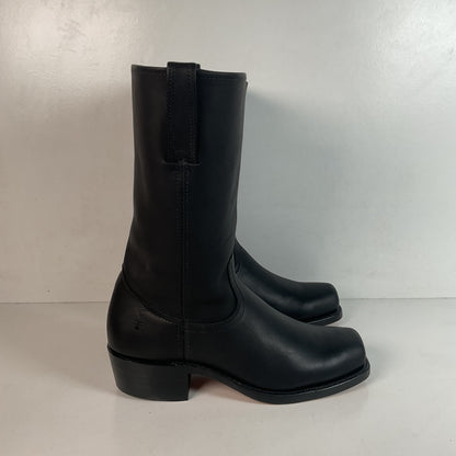 Frye Men’s Black Oiled Cavalry Boots 9.5 M USA Made Campus