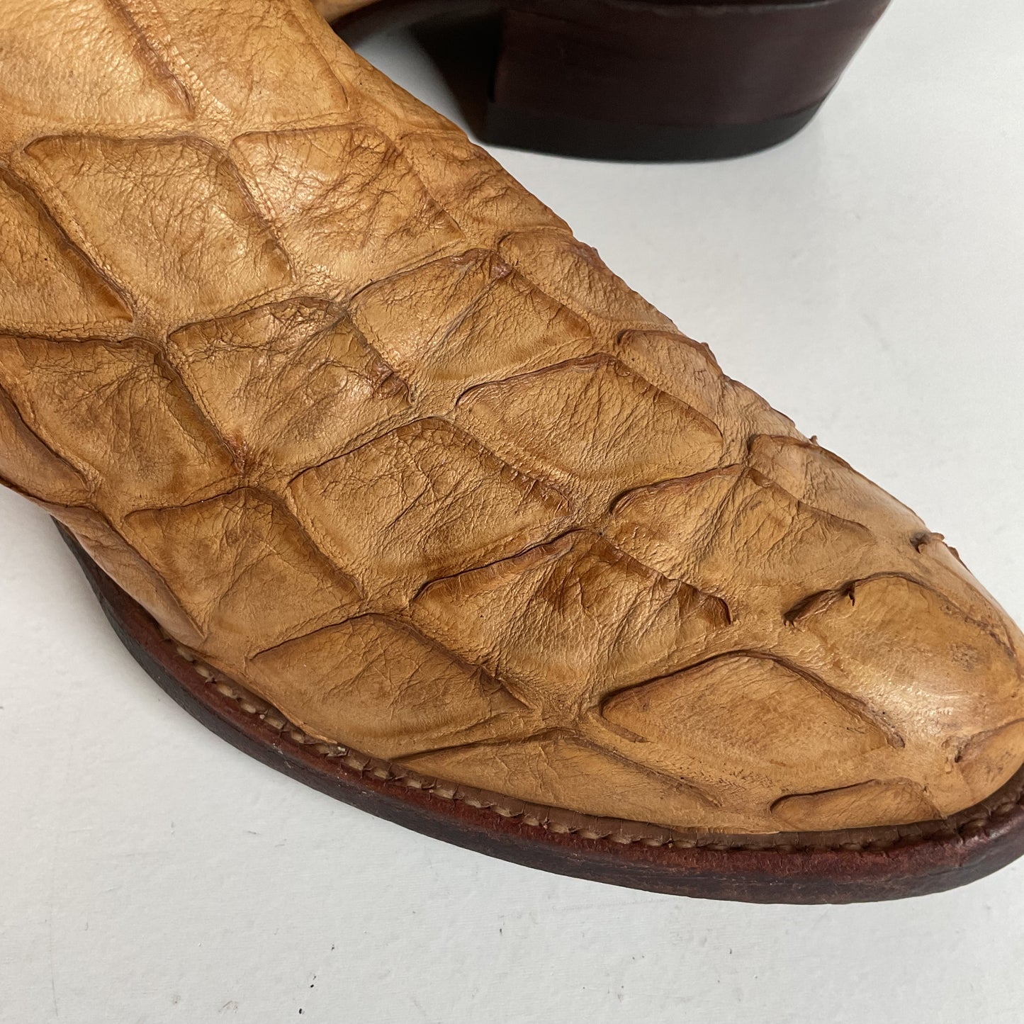 Vintage Tony Lama El Rey Anteater Boots — Men’s 5 | Women’s 6