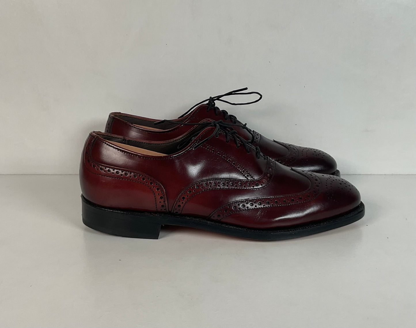 Vintage Dexter Oxford Shoes 7.5 M Brogue Wingtip USA Made
