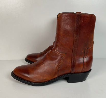 Lucchese Western Side Zip Boots | Ankle | Classics Handmade | 10.5 EE