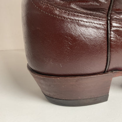 Vintage Justin Pig Skin Cowboy Boots | Wild Boar | USA Made | Men’s 10 D