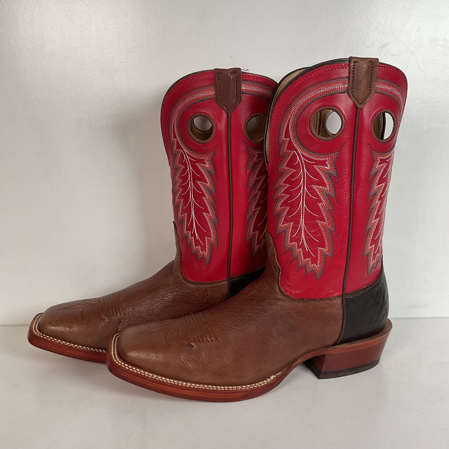 Nocona Shorty Buckaroo Boots 11.5 D Punchy USA Made