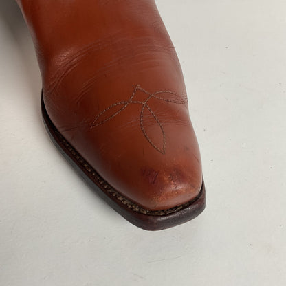 Vintage Pee Wee Cowboy Boots | Shorty | Tooled | 50s-60s | 6 C