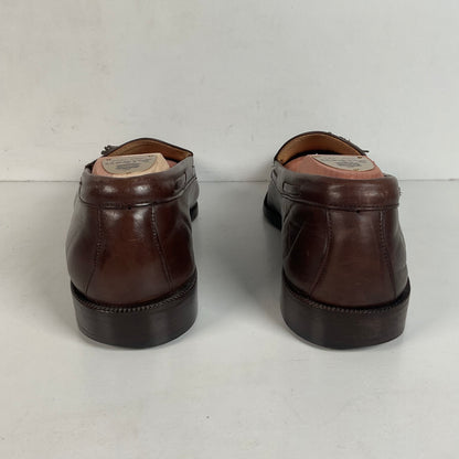 Alden Moccasin Tassel Loafer 10 D Cigar Brown