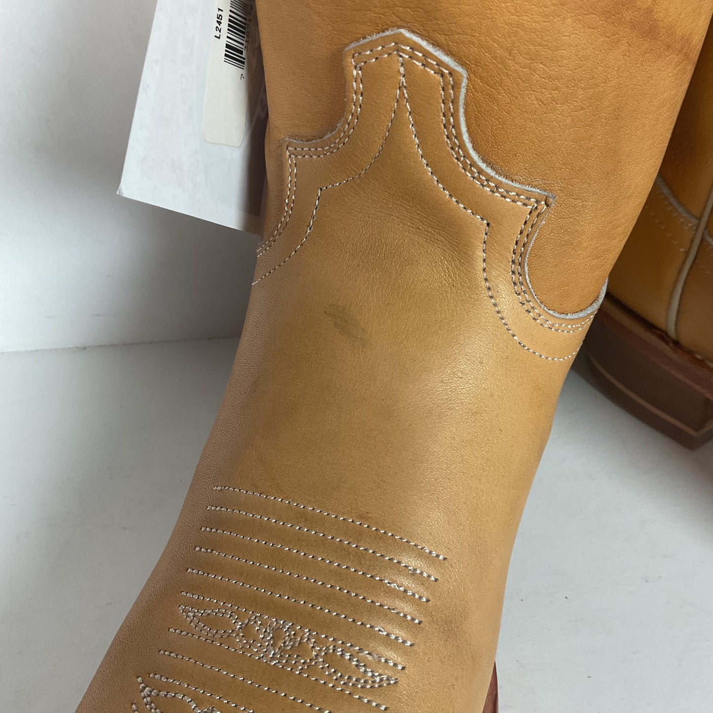 Justin Women’s Banana Campus Western Boots 6.5 B Cutter Toe New With Tags
