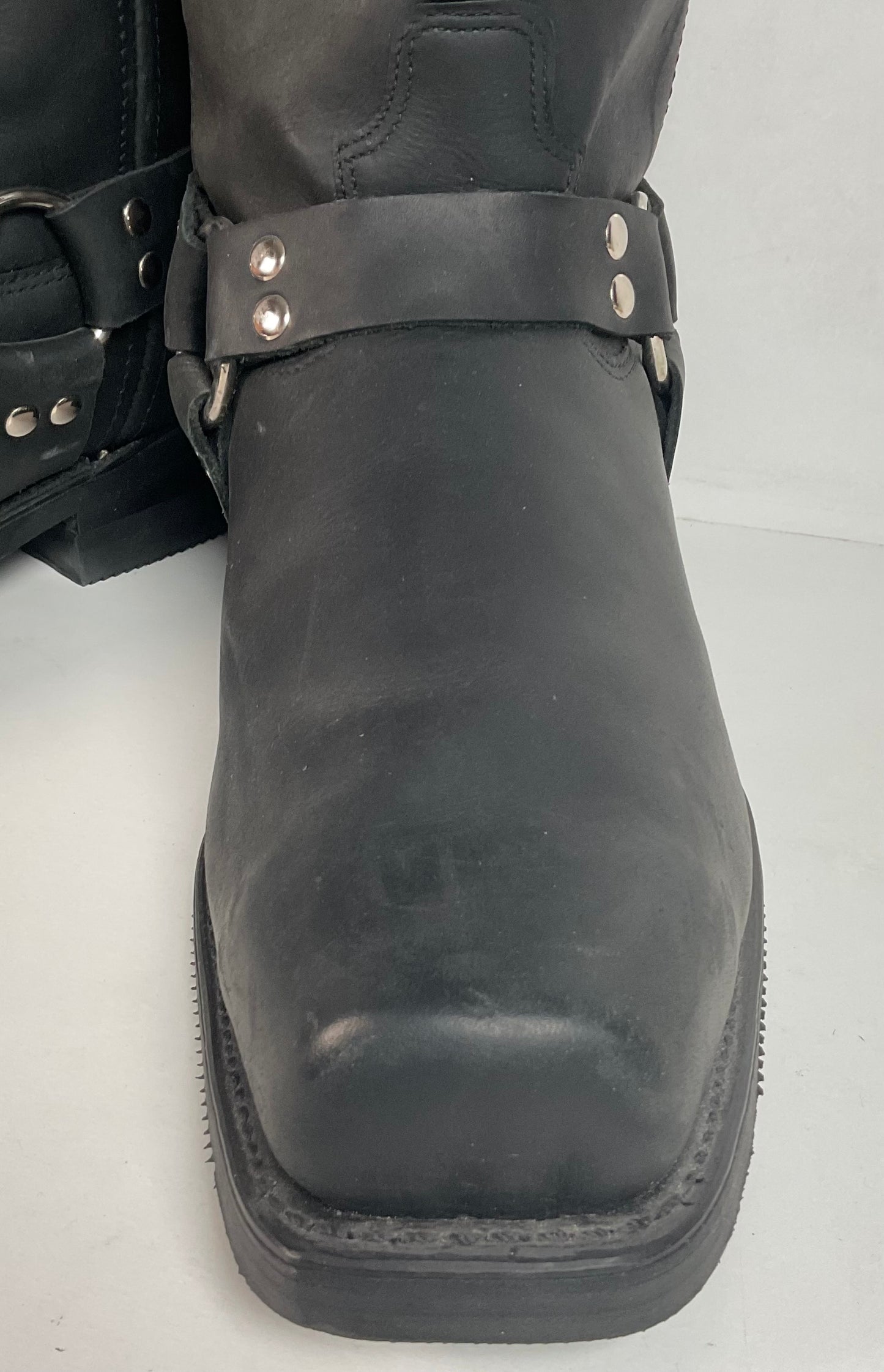 Double H Men’s Barry Harness Biker Boots 15 D USA Made