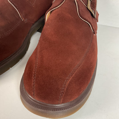 Vintage Dr. Martens Monk Strap Loafers | Suede | Brown | 10 UK | 11 US