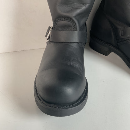Frye Women’s 16R Tall Black Engineer Boots 7.5 M USA Made