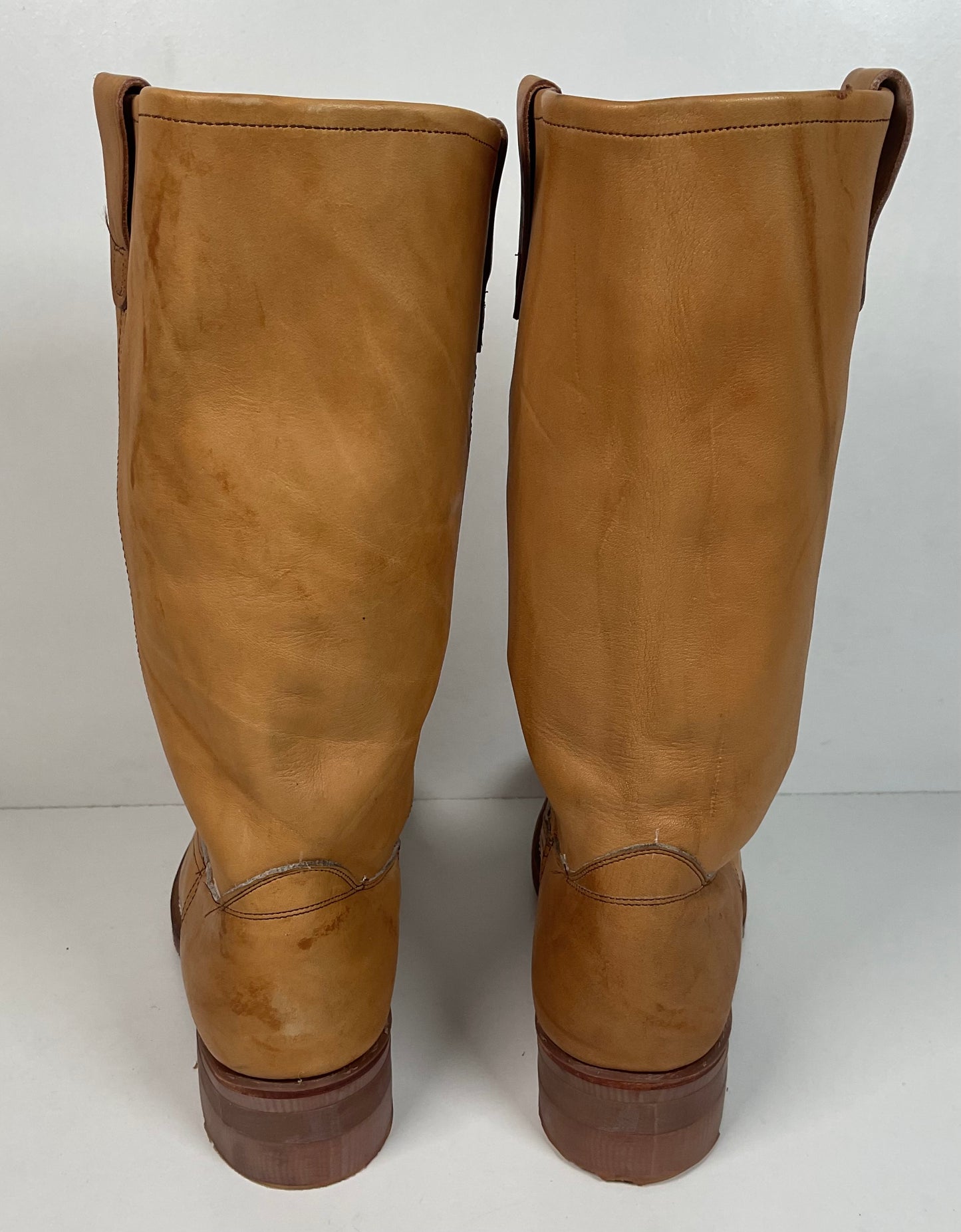 Vintage Hy-Test Banana Campus Boots Men’s 9.5 C Safety Toe USA Made