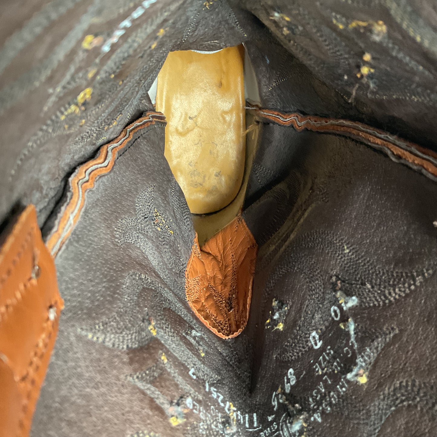 Justin Full Ostrich Quill Cowboy Boots | Exotic | USA Made | Men’s 10 D