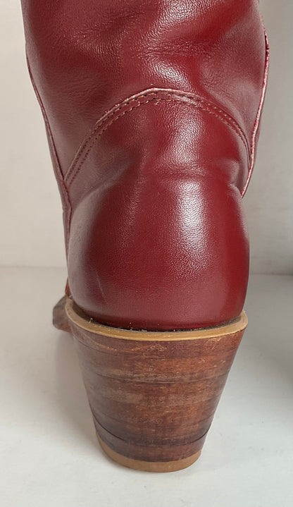 Vintage 1970s Sears’ Berman Tall Riding Boots 7 B USA Made Campus
