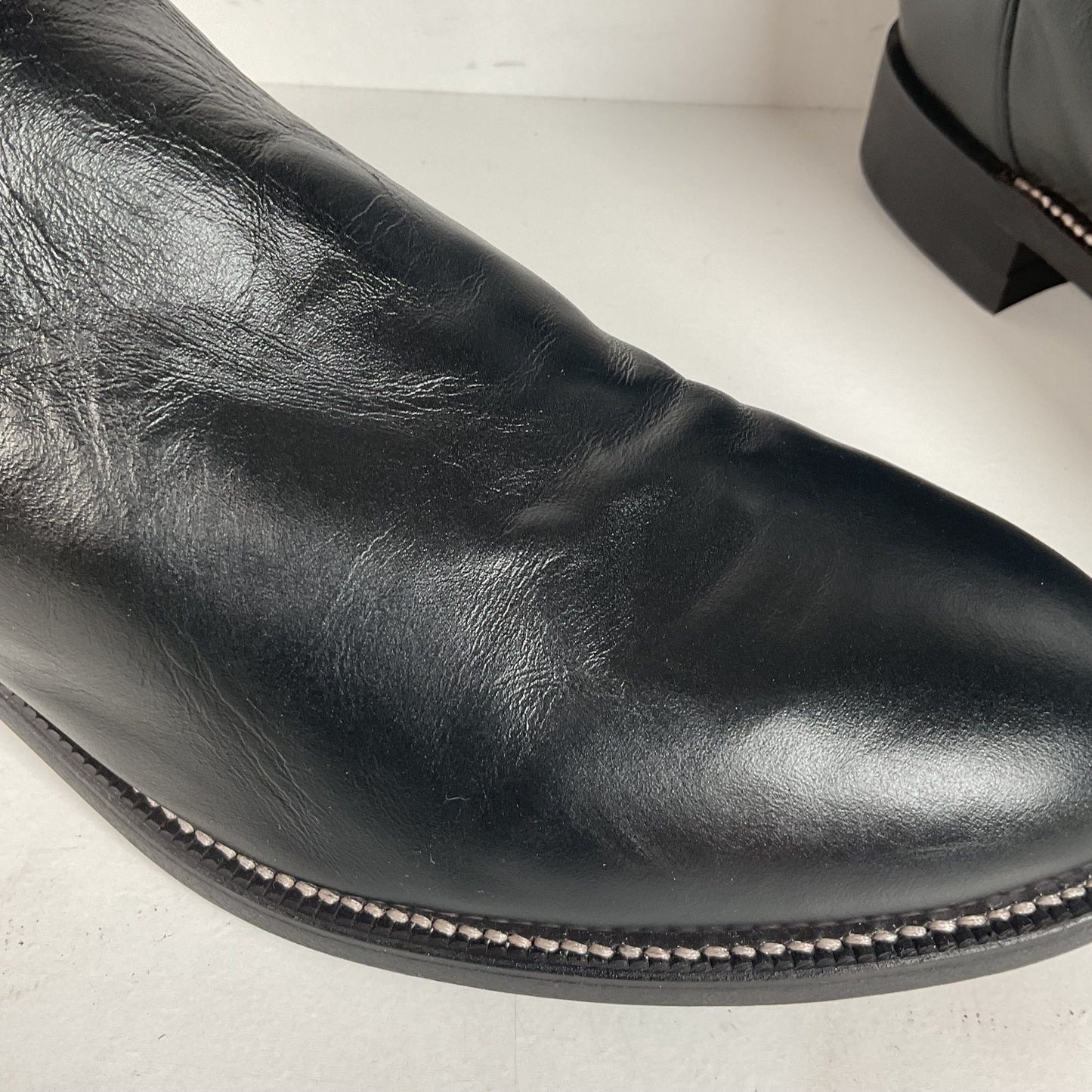 Justin Classic Roper Boots | Black | USA Made | Men’s 11.5 D