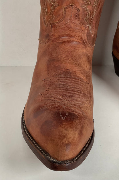 Vintage Justin Bay Apache Cowboy Boots | USA Made | Men’s 13 D