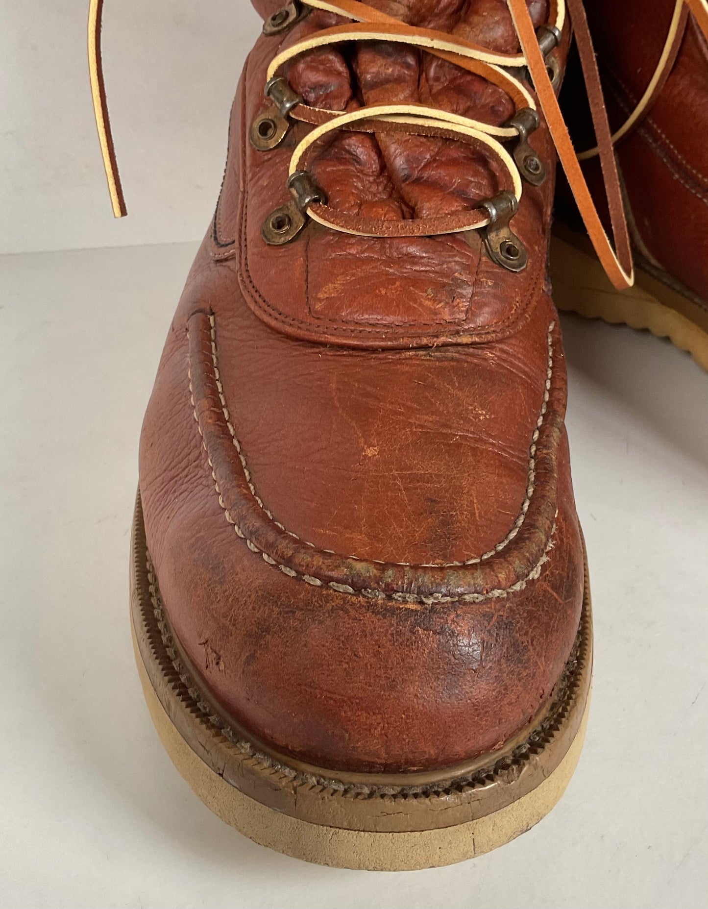 Vintage Montgomery Ward Powerhouse Boots | Moc Toe | Men’s 12 D