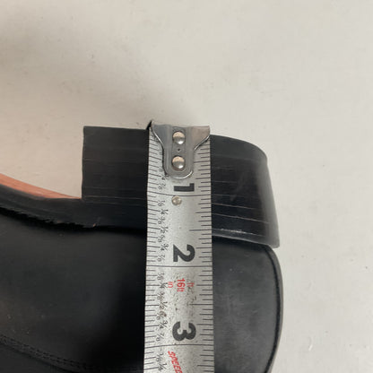 Custom Black Oiled Lace Up Boots Men’s 8 Narrow | Women’s 9 Victorian