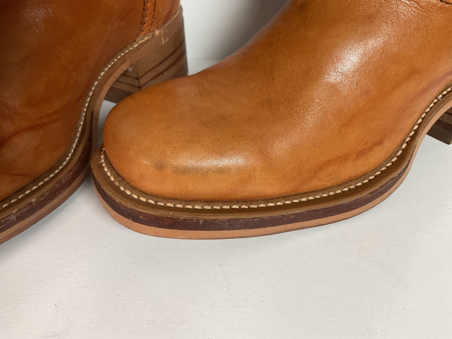 Vintage Westex All American Made Campus Boots Men’s 8 D | Women’s 9 Chunky 70s