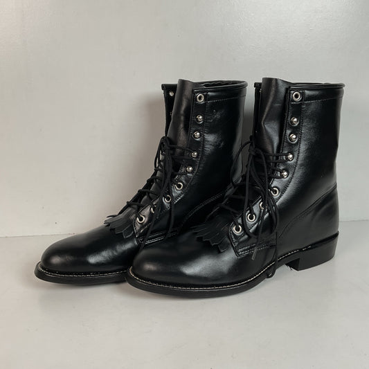 Vintage J. Chisholm Kiltie Packer Boots Men’s 8 D | Women’s 9 USA Made Lace Up