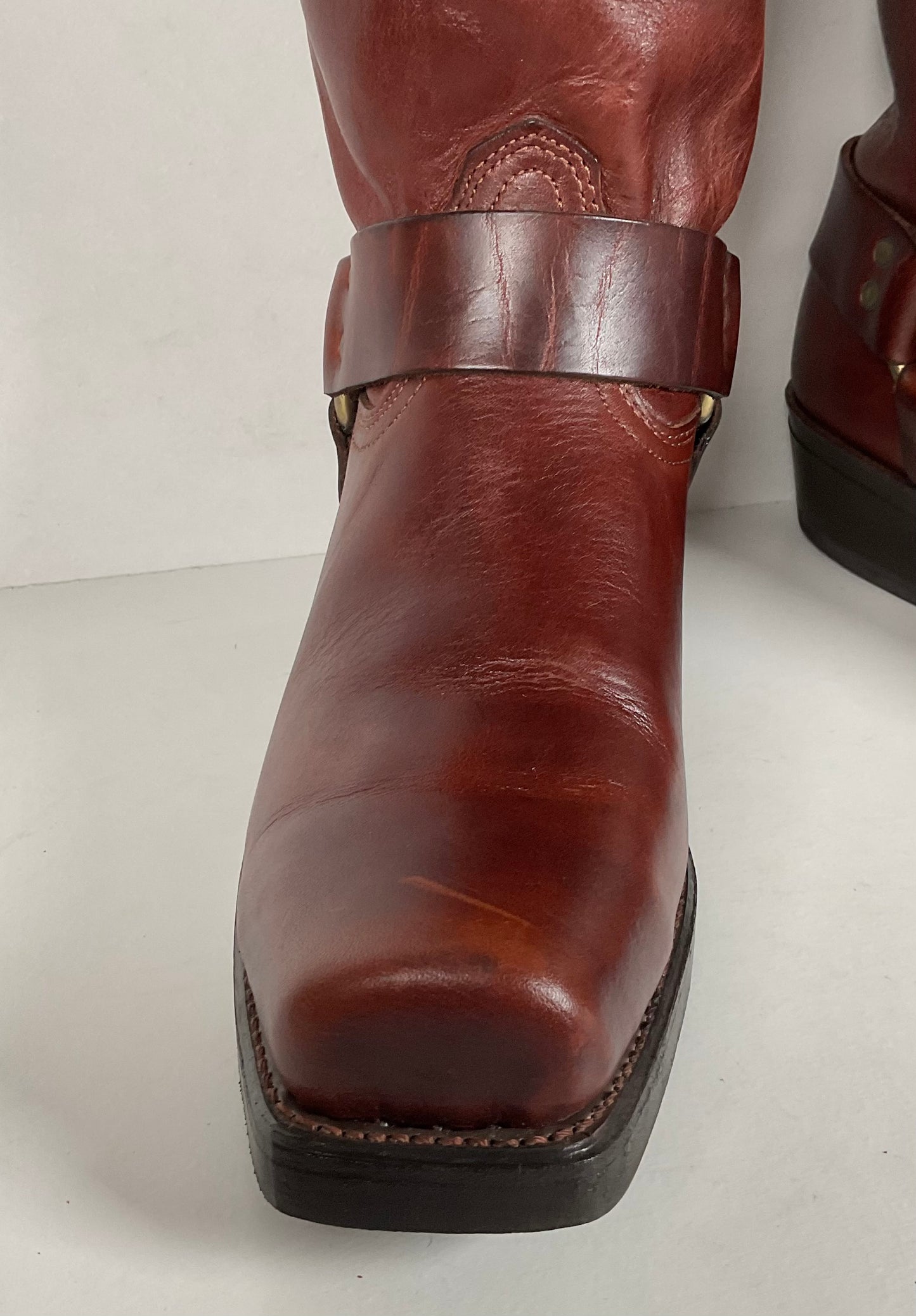 Vintage Durango Harness Boots | USA Made | Brown | Men’s 10.5 D