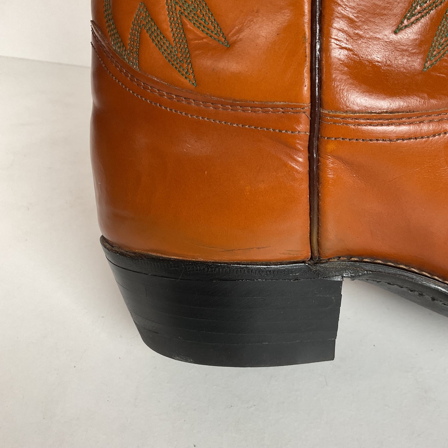 Vintage Justin Fort Worth Cowboy Boots | X Toe | 1960s-1970s | Men’s 9 D