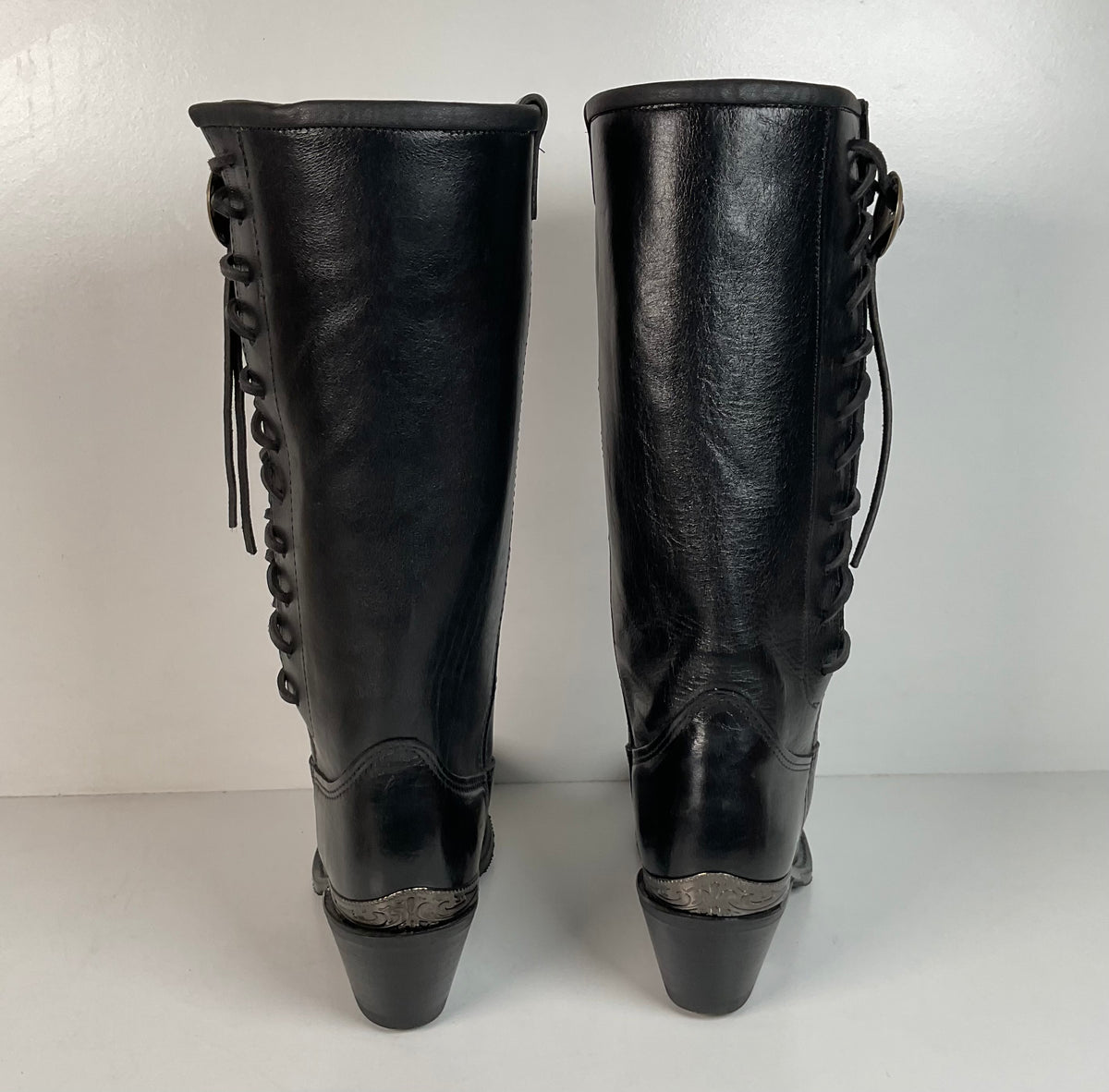 Vintage Harley Davidson Motorcycle Boots | Western Concho | Women’s 8.5 M