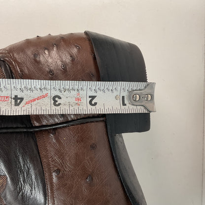 Mercedes Fort Worth Ostrich Quill Cowboy Boots | Custom | Exotic | Men’s 10