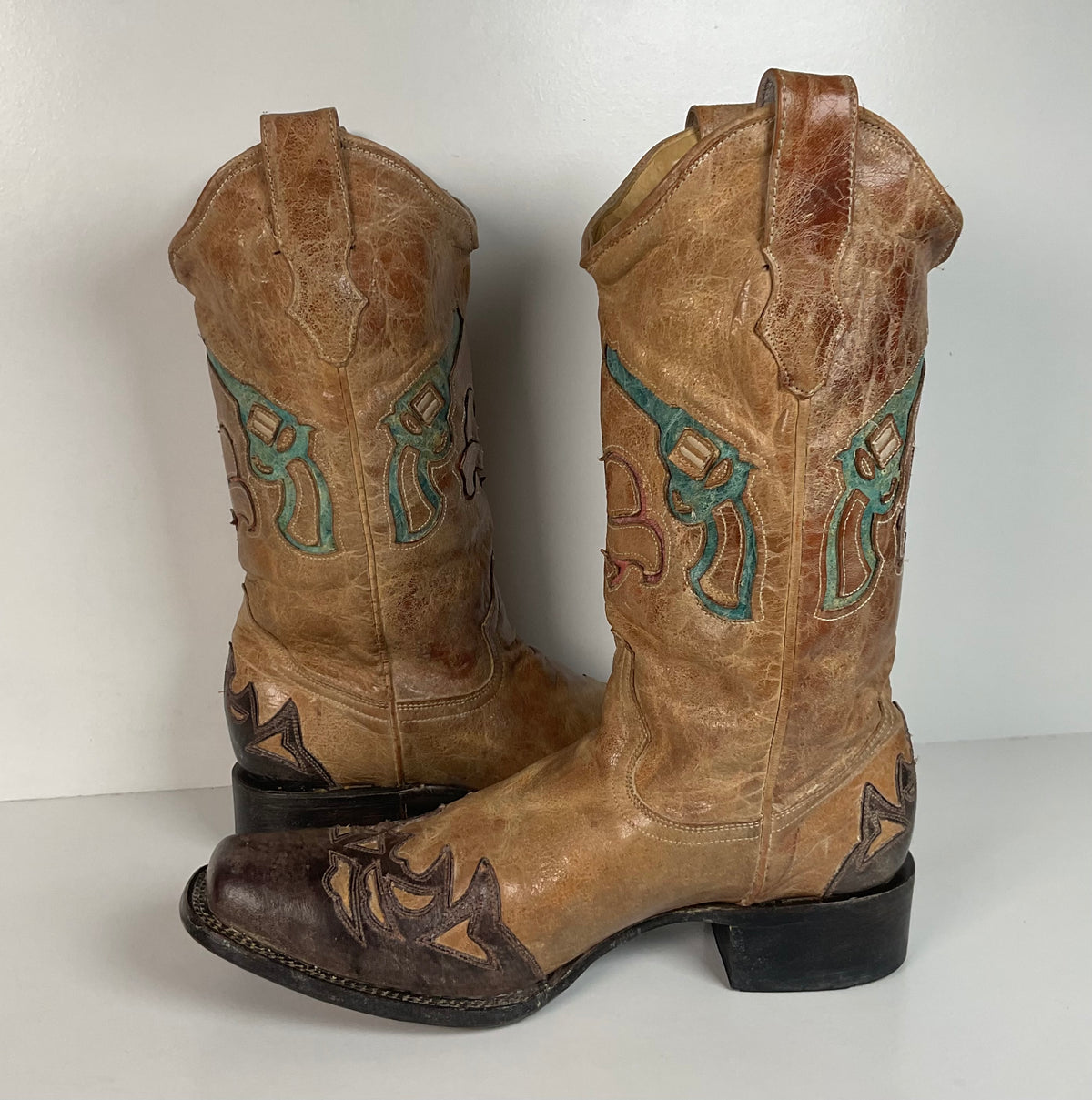 Corral Heart Breaker Cowgirl Boots | Tooled Heartbreaker Inlay | Women’s 11 M
