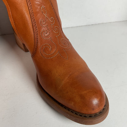 1970s Wrangler Platform Campus Boots — USA Made — 7 N