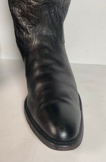 Vintage Wrangler Water Buffalo Cowboy Boots | 1960s-1970s | USA Made | 9.5 D