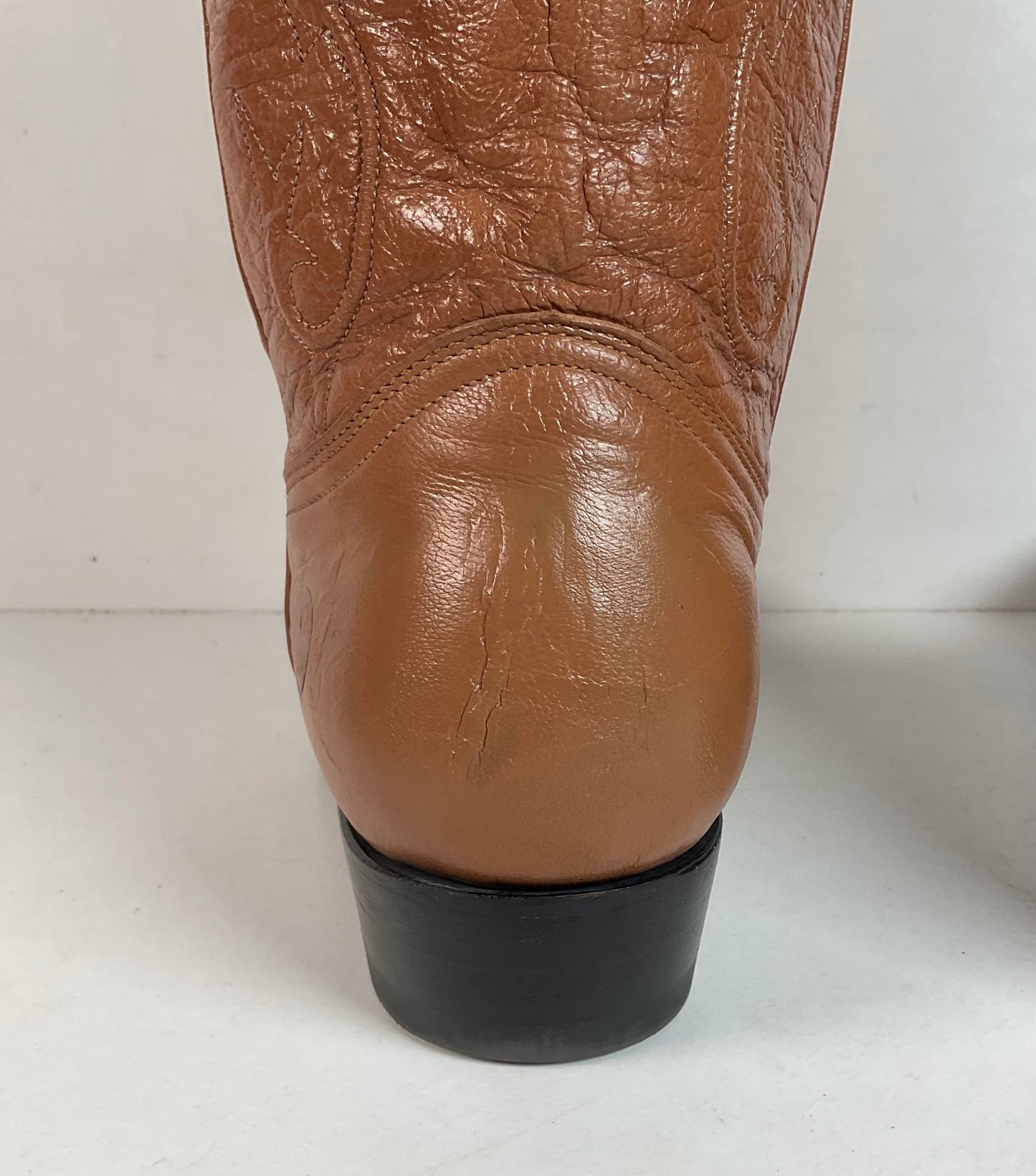 Montana Goat Skin Cowboy Boots | Brown | Men’s 8.5 D