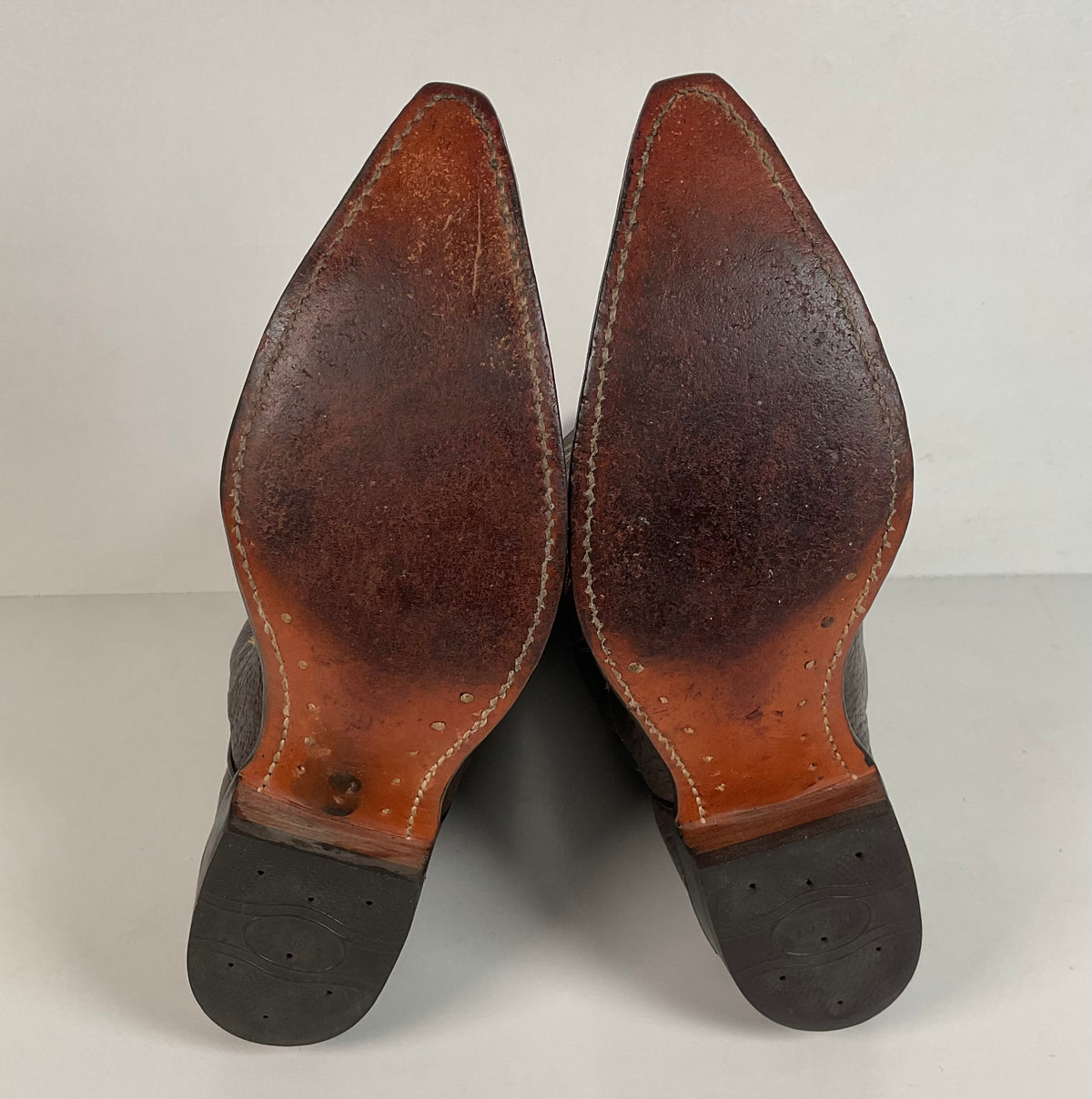 Vintage Acme Cowboy Boots | 1960s | Brown | Narrow | Men’s 8 | Women’s 9