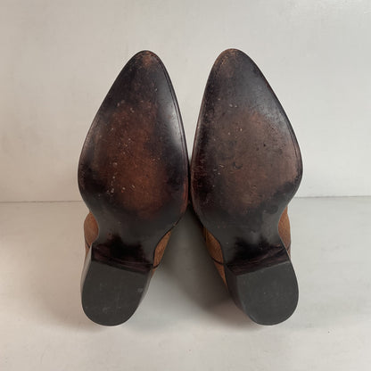 Black Jack Kangaroo Cowboy Boots — Exotic — Men’s 8 D