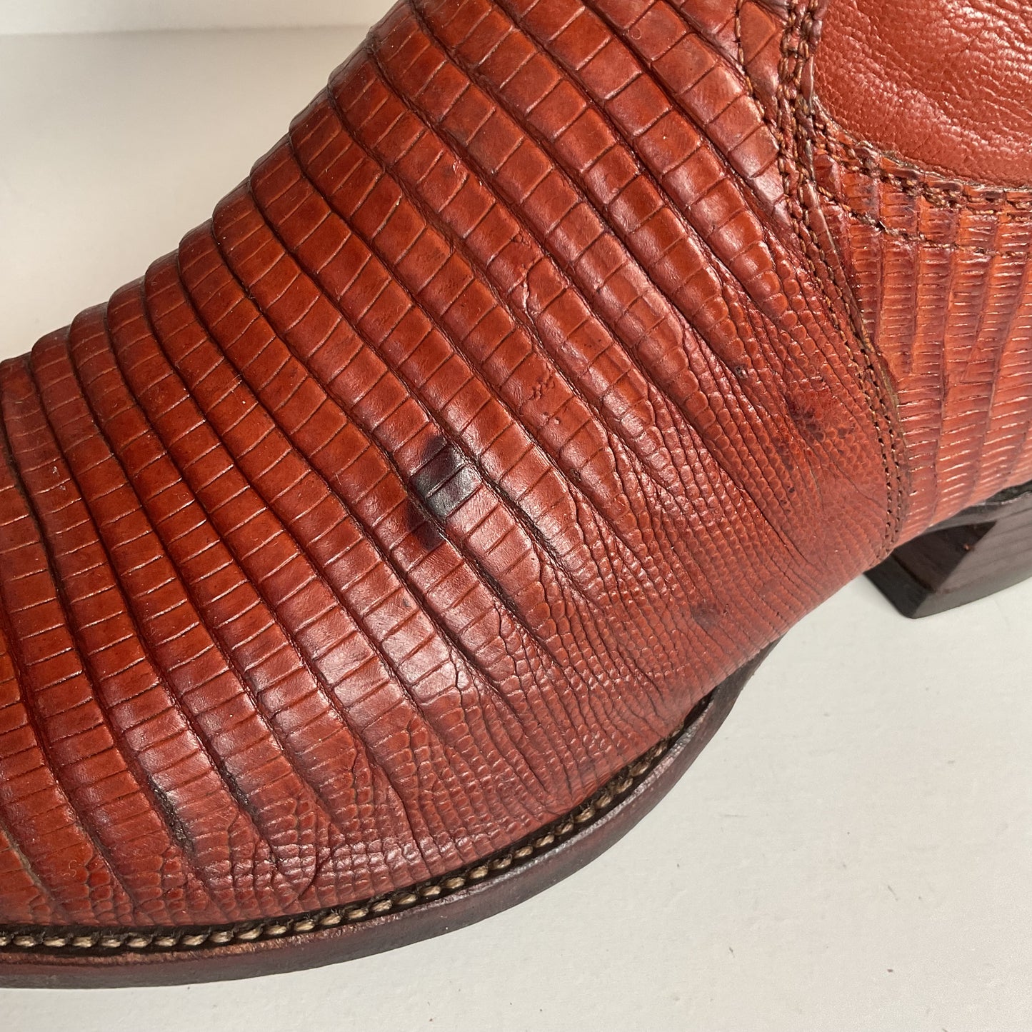 Guy Garrett Custom Cowboy Boots | Teju Lizard | Western Classics | Men’s 10 D
