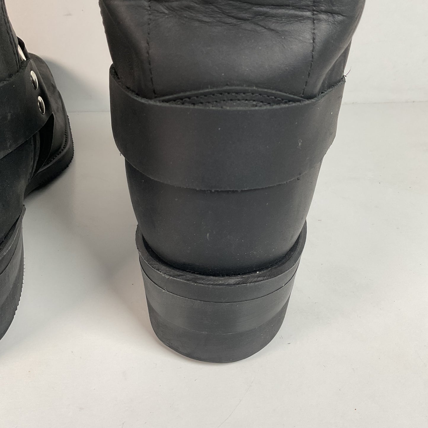 Double H Men’s Barry Harness Biker Boots 15 D USA Made