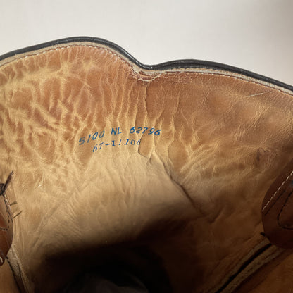 Vintage Patchwork Cowboy Boots | Quilted | 1960s-1970s | Men’s 10 E