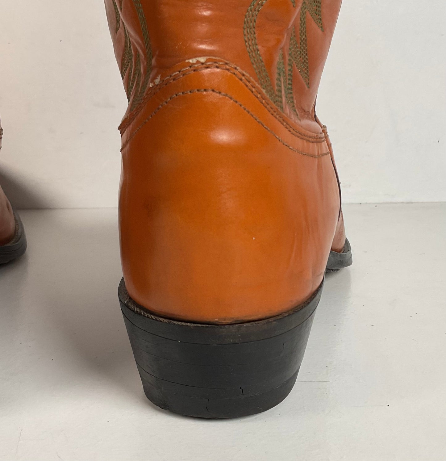 Vintage Justin Fort Worth Cowboy Boots | X Toe | 1960s-1970s | Men’s 9 D