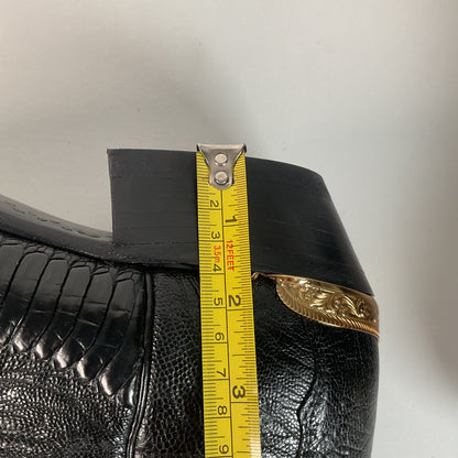 Vintage Nocona Ostrich Leg Cowboy Boots | Exotic | USA Made | 11 EE