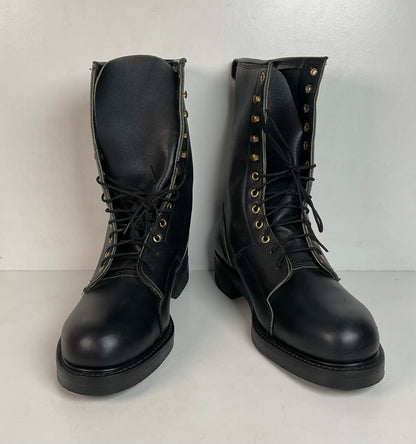 Vintage Safety Toe Linesman Boots 9 EE USA Made Biker