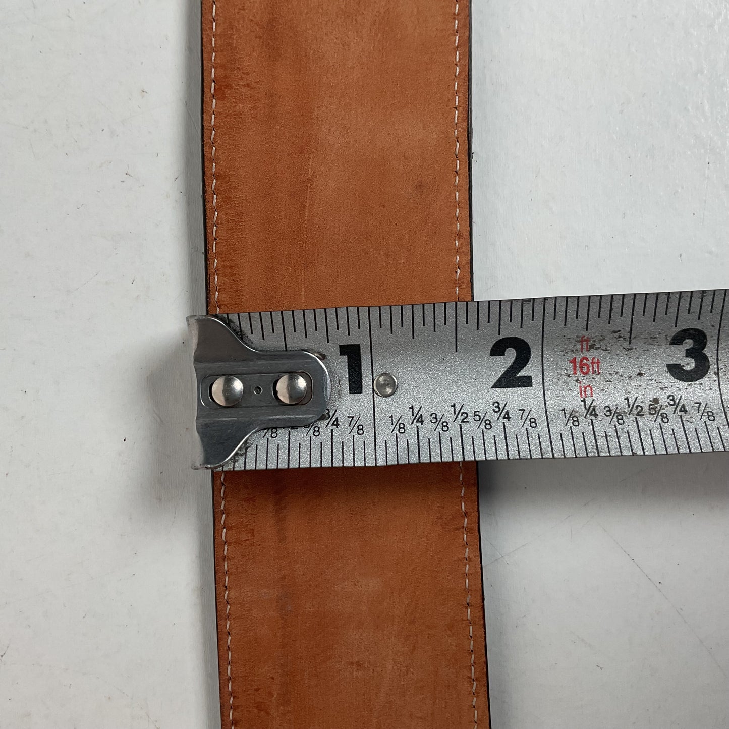 Tony Lama Antelope Skin Belt 36 Navy Blue Exotic USA Made