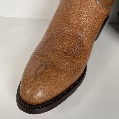 Vintage Tony Lama Cowboy Boots | Bullhide | Gold Label | USA Made | Men’s 9 D