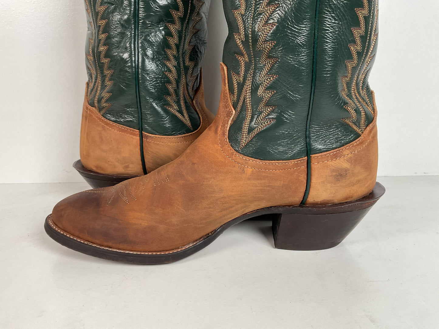 Vintage Tony Lama Bay Apache Buckaroo Boots | USA Made | 1990s | Men’s 10.5 D