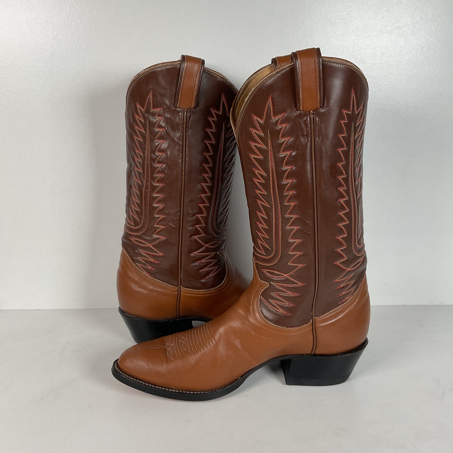 Vintage Tony Lama Gold Label Cowboy Boots | USA Made | 1970s | Men’s 10.5 D