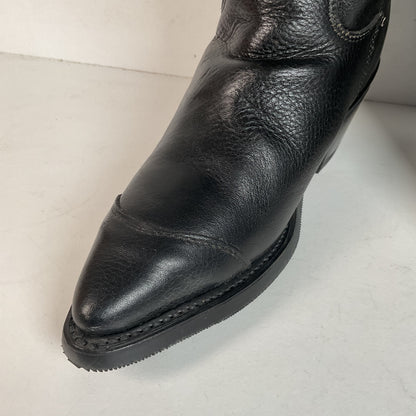 Vintage Harley Davidson Tall Motorcycle Boots 6.5 M Lace Up USA Made