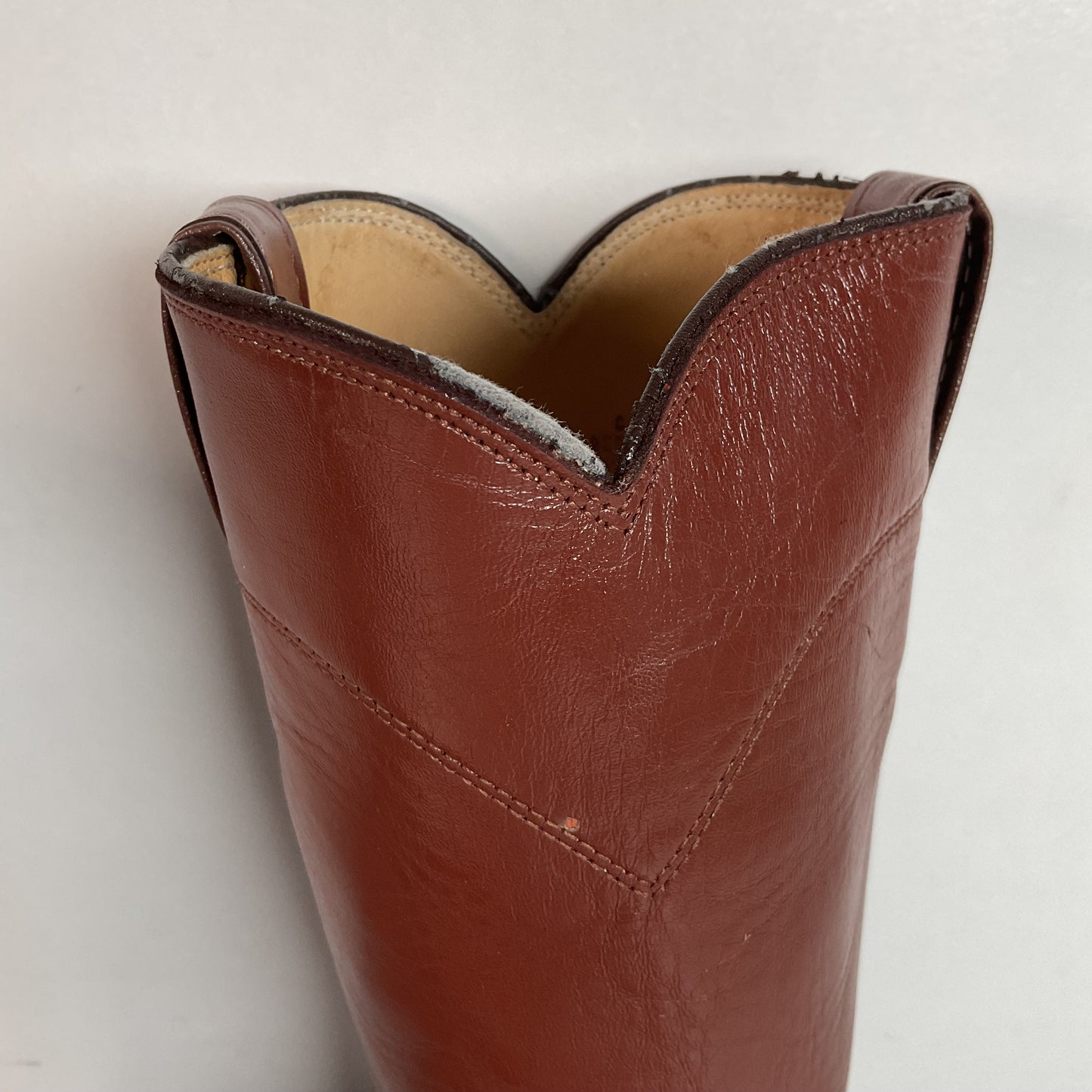 Justin Roper Boots | Brown Calfskin | USA Made | Men’s 8.5 E