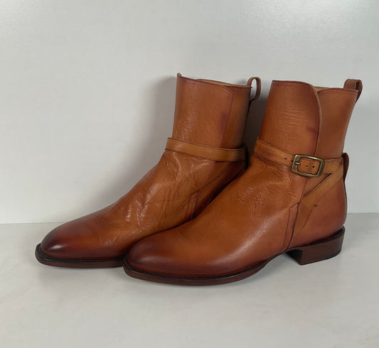 Lucchese Jodhpur Riding Boots | Burnished Calf | USA Made | GY | Men’s 10 D