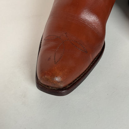 Vintage Pee Wee Cowboy Boots | Shorty | Tooled | 50s-60s | 6 C