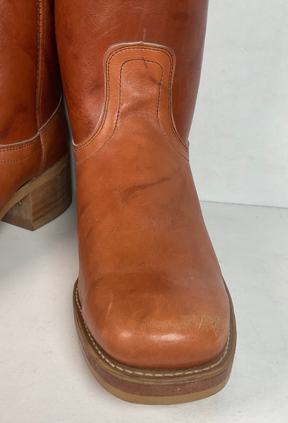 Vintage Dingo Acme Campus Boots | USA Made | Chunky | Men’s 10 D