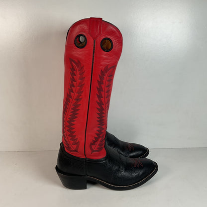 Vintage Nocona Buckaroo Cowboy Boots 12 D USA Made