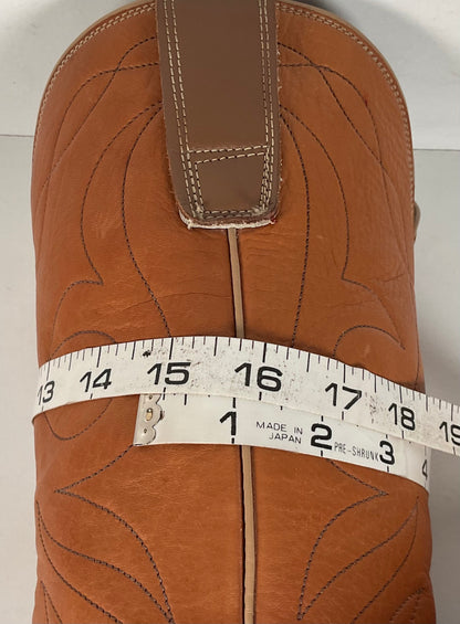 Stewart Fine Handmade Cowboy Boots | Custom | Set of (2) | Deertan | Men’s 9.5