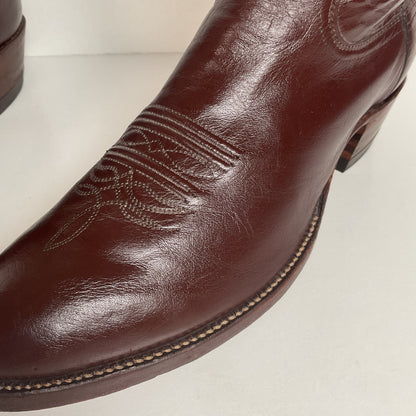 Vintage Justin Pig Skin Cowboy Boots | Wild Boar | USA Made | Men’s 10 D